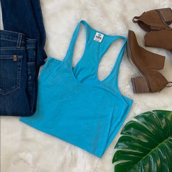 PINK Victoria's Secret Tops - 🌺Vs pink teal racerback tank size L